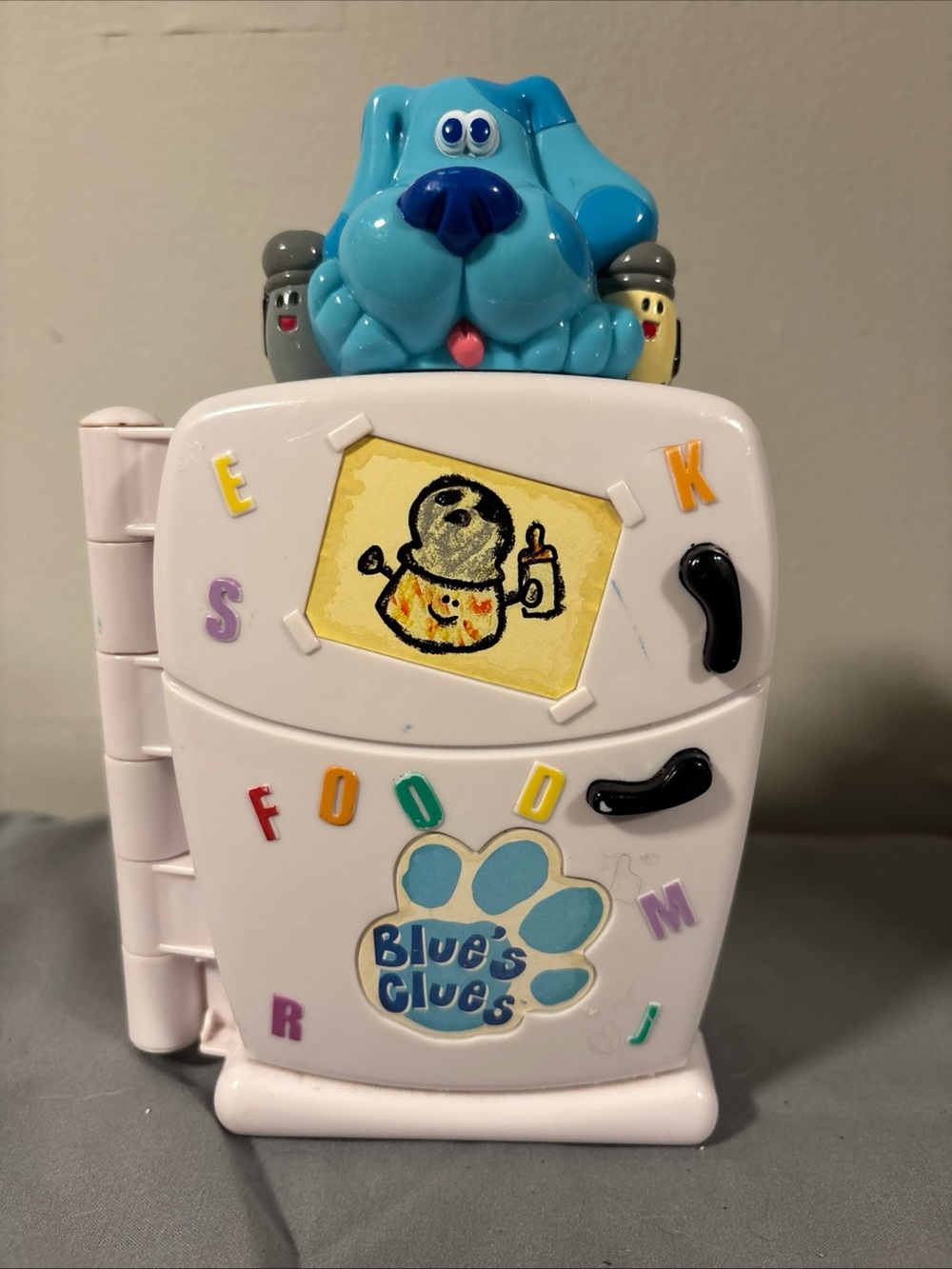 Mini Refrigerator Toy - Light Blue blues clues talking refrigerator works great